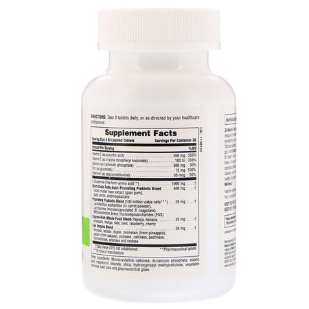 Natures Plus -Total Digestive Wellness, GI Natural, 90 Bi-Layered Tablets