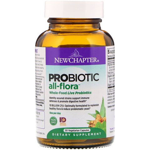 New Chapter - Probiotic All-Flora, 30 Vegan Capsules