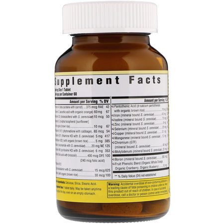Megafood - One Daily - 60 Tablets