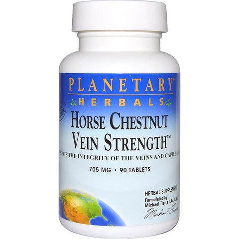 Planetary Herbals - Horse Chestnut Vein Strength™ 705 Mg - 90 Tablet