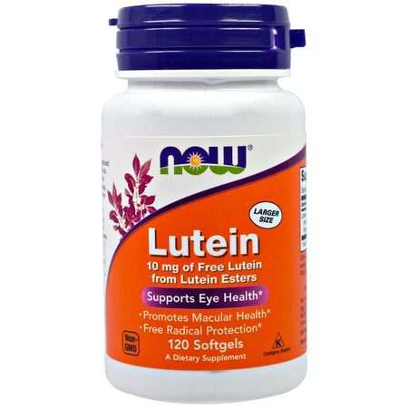 Now Foods - LUTEIN 10 MG (FROM ESTERS)-120 Softgels