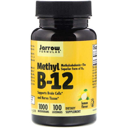 Jarrow - Methyl B12, Methylcobalamin 1000 MCG - 100 LOZEGENS