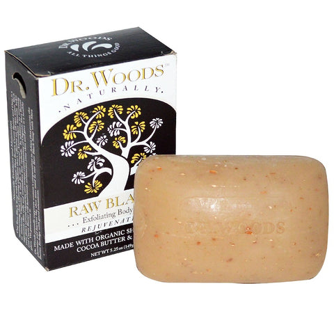 Dr Woods - Bar Soap Exfoliating Black - 5.25 Ounce