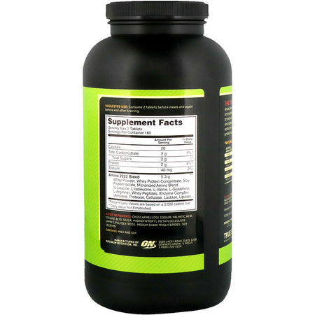 Optimum Nutrition - Superior Amino 2222 Tabs, 320 Tablets