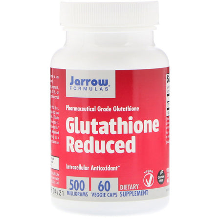 Jarrow - Reduced Glutathione 500 Mg  - 60 Capsules