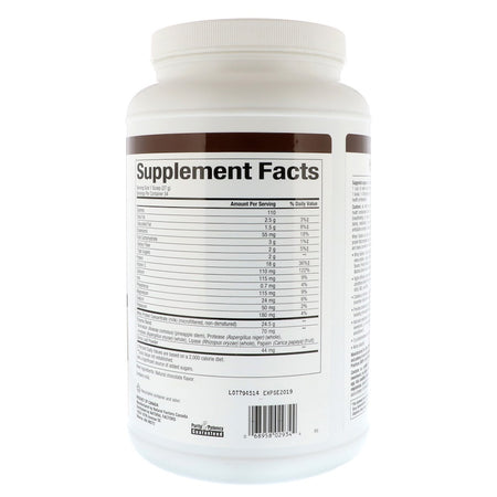 Natural Factors, Whey Factors, Grass Fed Whey Protein, Natural Double Chocolate Flavor, 2 Lbs (907 G)