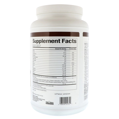 Natural Factors, Whey Factors, Grass Fed Whey Protein, Natural Double Chocolate Flavor, 2 Lbs (907 G)
