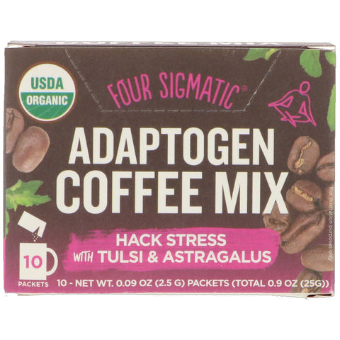 Four Sigmatic - Adaptogen Coffee With Tulsi Powder 10(.9oz) - 10 Packet