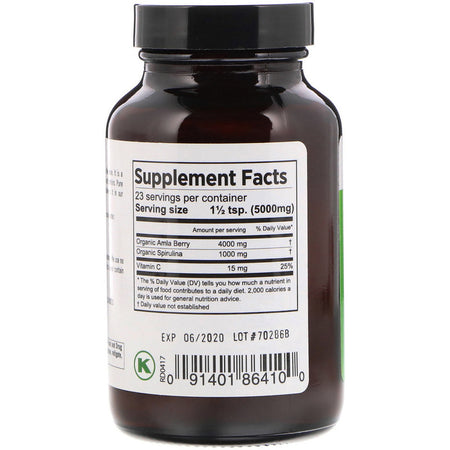 Pure Planet - Amla Plus Organic 4 Oz Powder (114g)