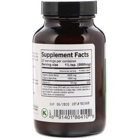 Pure Planet - Amla Plus Organic 4 Oz Powder (114g)