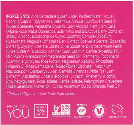 Andalou Naturals - 1000 Roses, Heavenly Night Cream, Sensitive, 1.7 fl oz (50 ml)