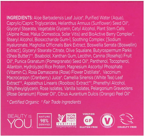 Andalou Naturals - 1000 Roses, Heavenly Night Cream, Sensitive, 1.7 fl oz (50 ml)