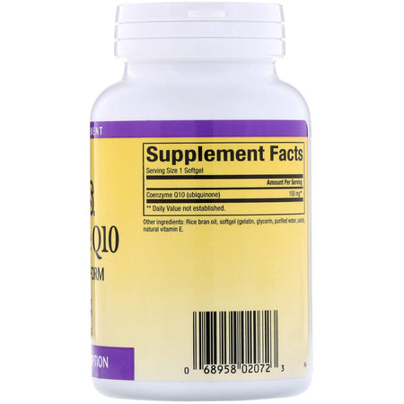 Natural Factors - Coenzyme Q10, 100 Mg,  - 120 Softgels