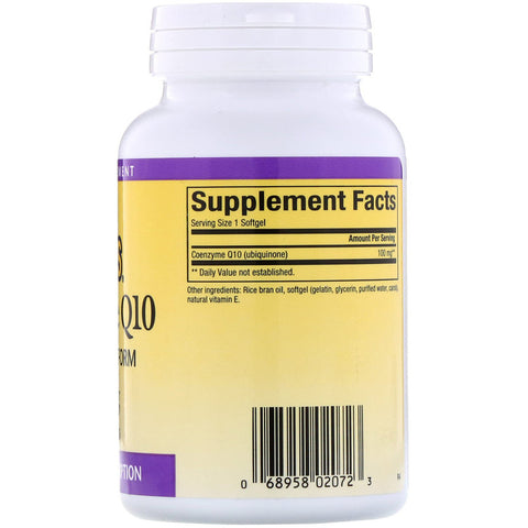 Natural Factors - Coenzyme Q10, 100 Mg,  - 120 Softgels