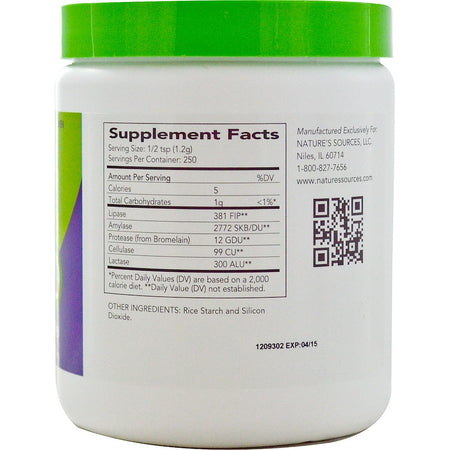 Nature's Sources - Absorbaid Digestive Support, Powder, 10.5 oz (300 g)