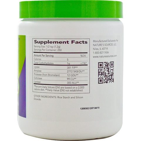 Nature's Sources - Absorbaid Digestive Support, Powder, 10.5 oz (300 g)