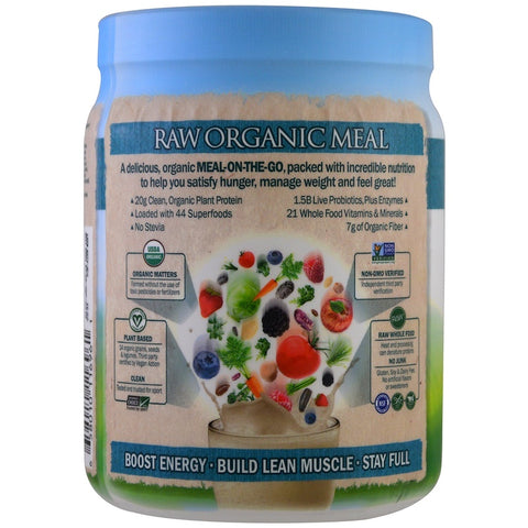 Garden Of Life - RAW Organic Meal, Organic Shake & Meal Replacement Lightly Sweet 519g POWDER