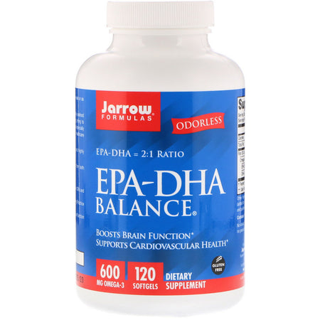 Jarrow - EPA-DHA Balance 600 Mg - 120 Softgels