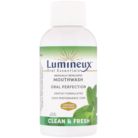 Lumineux Oral Essentials -  Medically Developed Mouthwash, Oral Perfection, Clean & Fresh, 2 fl oz (59.15 ml)