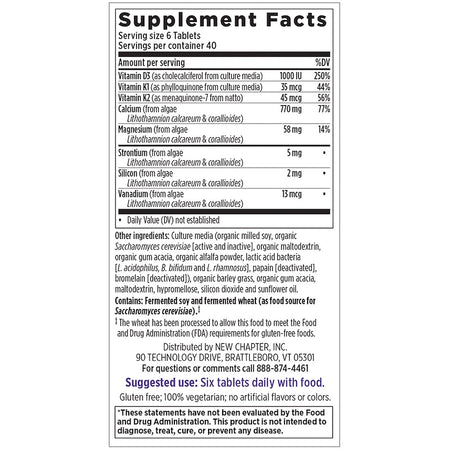 New Chapter - Bone Strength Take Care™ 240 Tiny Tablets