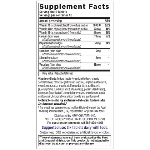 New Chapter - Bone Strength Take Care™ 240 Tiny Tablets