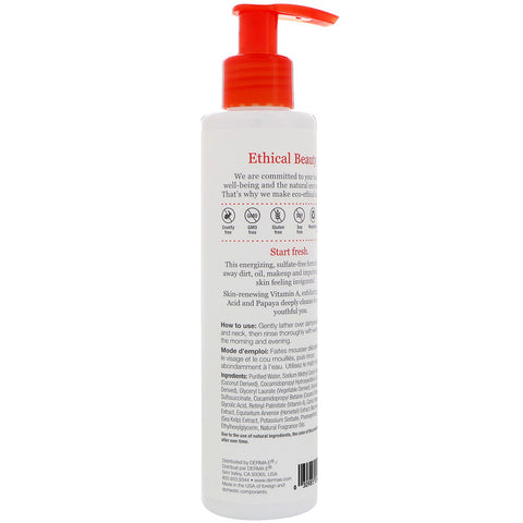 Derma E, Anti-Wrinkle Cleanser, Vitamin A Glycolic Acid