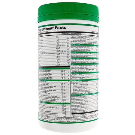 Vibrant Health - Green Vibrance +25 Billion Probiotics, Version 16.0, 12.5 oz (354.9 g)