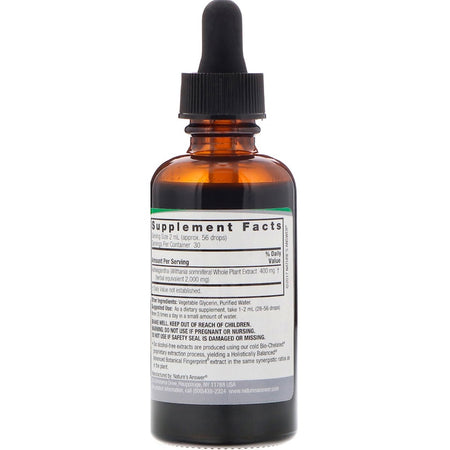 Nature's Answers - Ashwagandha Root - 2  Oz