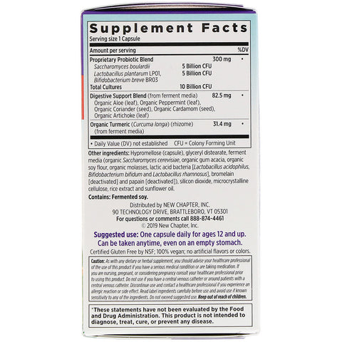 New Chapter - Probiotic All-Flora, 60 Vegan Capsules