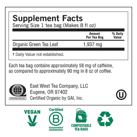Yogi Tea - Pure Green, Green Tea, 16 Tea Bags, 1.09 oz (31 g)