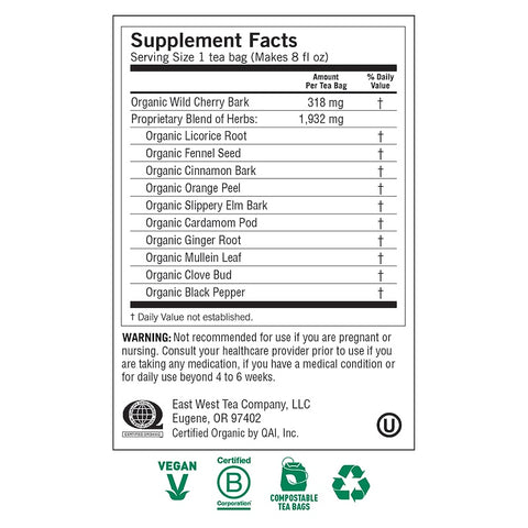 Yogi Tea - Organic, Throat Comfort, Caffeine Free, 16 Tea Bags, 1.27 oz (36 g)