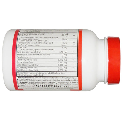 Vibrant Health - Super Natural C, 1600 ORAC, 60 Caps