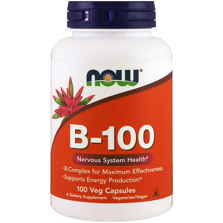 Now Foods - B-100 CAPS 100 VCAPS - 100 Capsules