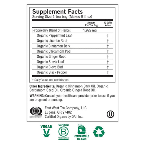 Yogi Tea - Egyptian Licorice Mint, Caffeine Free, 16 Tea Bags, 1.12 oz (32 g)
