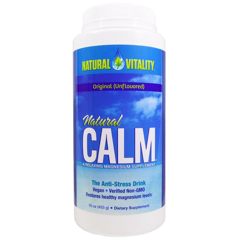 Natural Vitality - Natural Calm, The Anti-Stress Drink, Original (Unflavored), 16 oz (453 g)