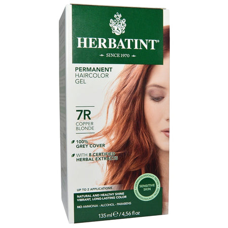 Herbatint Permanent Copper Blonde (7R) - 4 Ounce