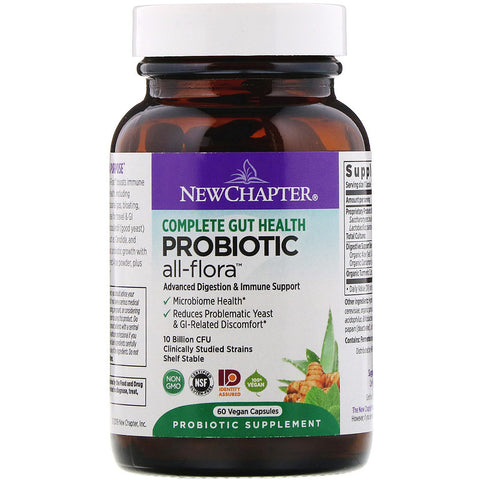 New Chapter - Probiotic All-Flora, 60 Vegan Capsules