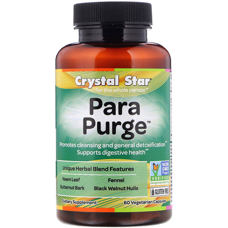 Crystal Star - PARA PURGE- 60 Vegetarian Capsules