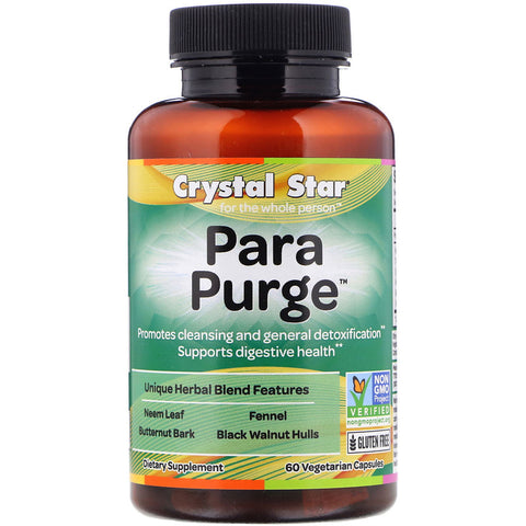Crystal Star - PARA PURGE- 60 Vegetarian Capsules