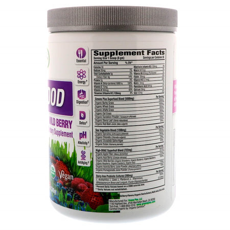 Green Plus - GREENS+ ORGANIC SUPERFOOD Raw - 8.5oz