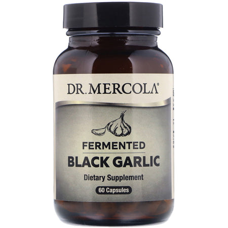 Dr Mercola - Fermented Black Garlic - 60 Capsules