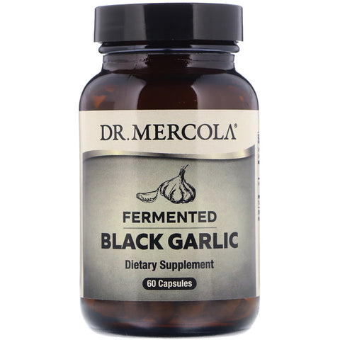 Dr Mercola - Fermented Black Garlic - 60 Capsules