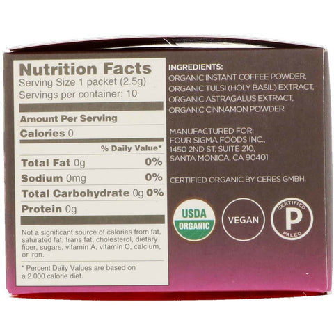 Four Sigmatic - Adaptogen Coffee With Tulsi Powder 10(.9oz) - 10 Packet