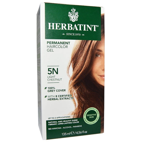 Herbatint Permanent Light Chestnut (5N) - 4 Ounce