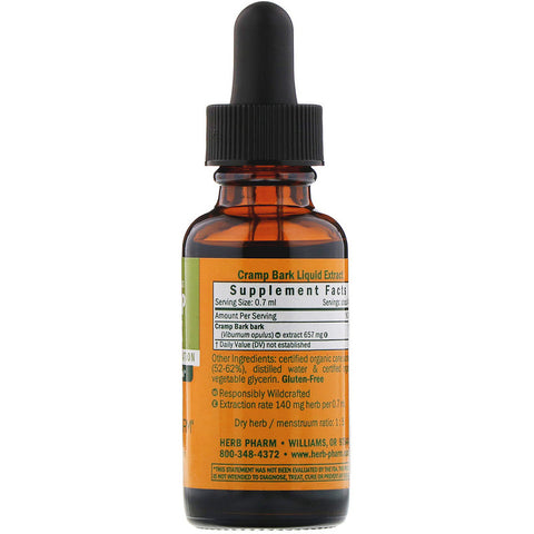 Herb Pharm - Cramp Bark - 1 Oz