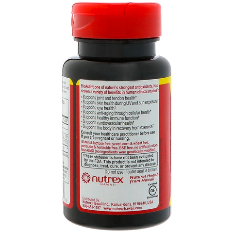 Nutrex Hawaii - BioAstin 4 Mg - 60 Capsules
