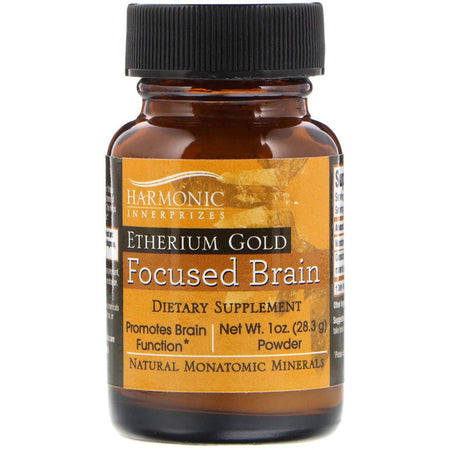 Harmonic Innerprizes - Etherium Gold- Focused Brain, 1oz Powder