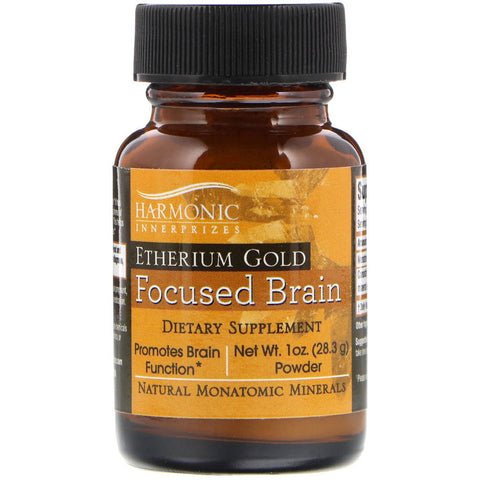 Harmonic Innerprizes - Etherium Gold- Focused Brain, 1oz Powder