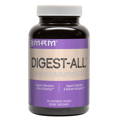 MRM - Digest-ALL® (Vegetarian Plant Enzyme Complex) - 100 Vcaps - 100 Capsules