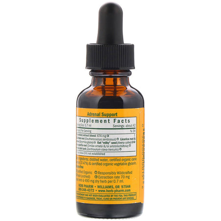 Herb Pharm - Adrenal Support - 1 Oz